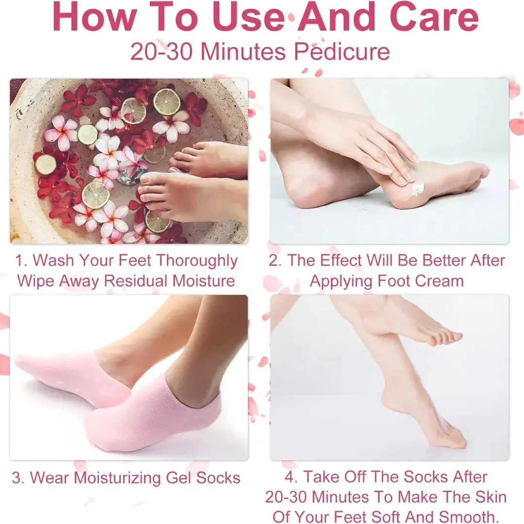 SPA GEL SOCKS BUY 1 GET 1 FREE