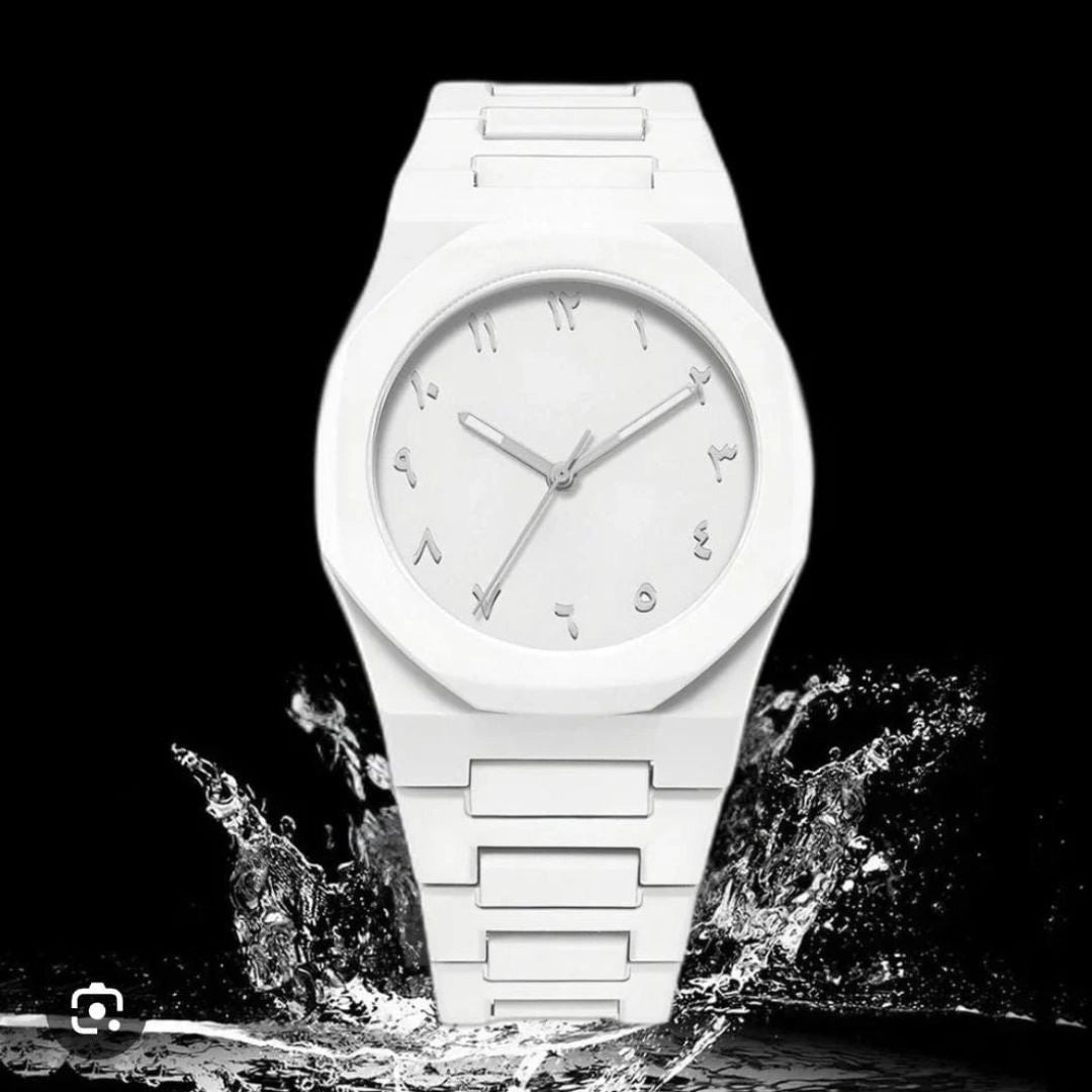 ARABIC WHITE AURA WATCH