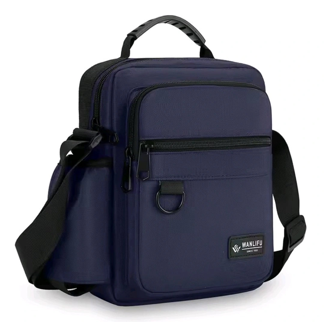 FASHION CASUAL MEN BAG HANDBAG HIGH QUALITY MAN CROSSBODY BAGS EASY TRAVEL BAG STYLISH MEN'S SHOULDER BAG WITH BOTTLE POCKET