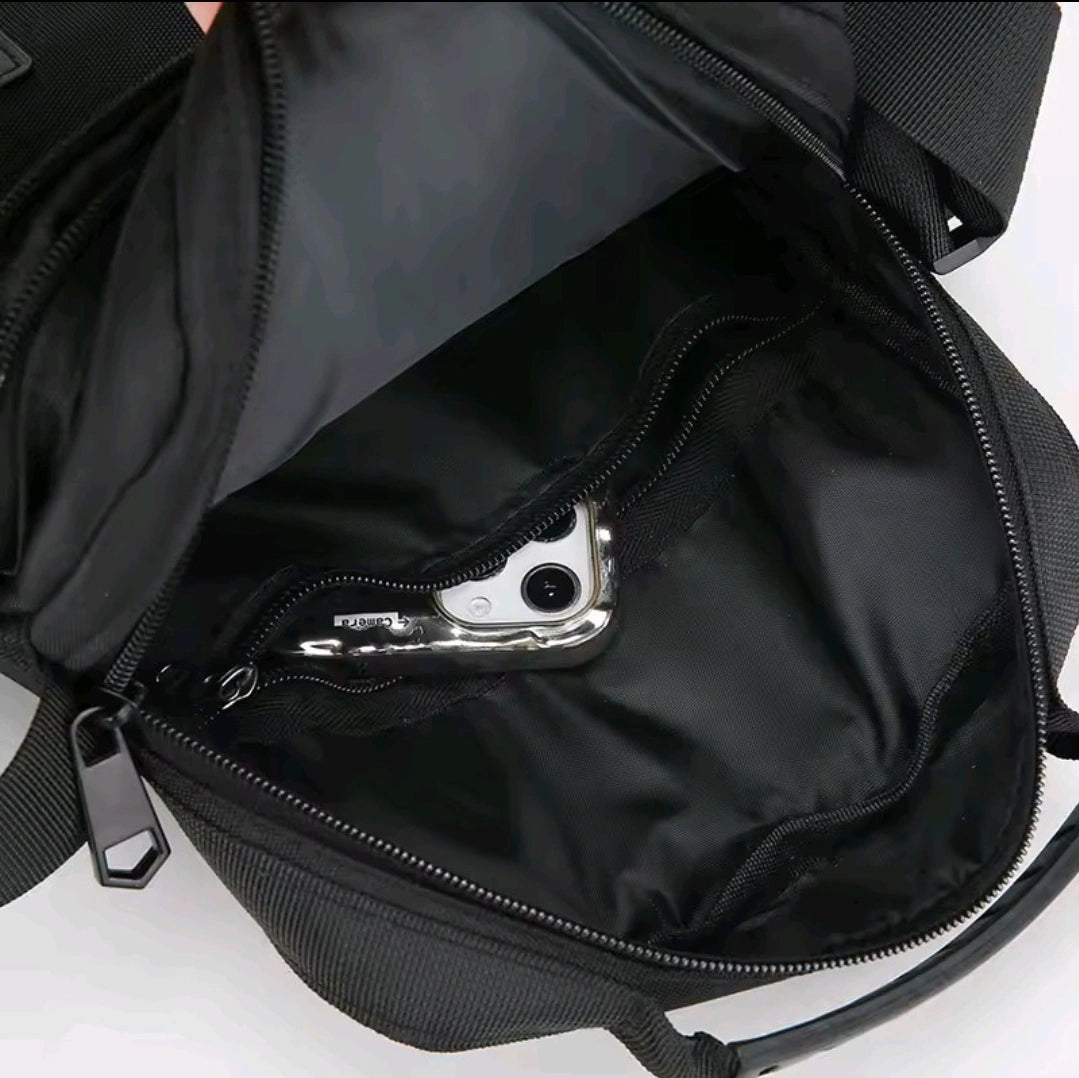 FASHION CASUAL MEN BAG HANDBAG HIGH QUALITY MAN CROSSBODY BAGS EASY TRAVEL BAG STYLISH MEN'S SHOULDER BAG WITH BOTTLE POCKET