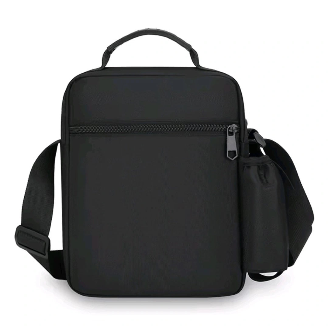 FASHION CASUAL MEN BAG HANDBAG HIGH QUALITY MAN CROSSBODY BAGS EASY TRAVEL BAG STYLISH MEN'S SHOULDER BAG WITH BOTTLE POCKET
