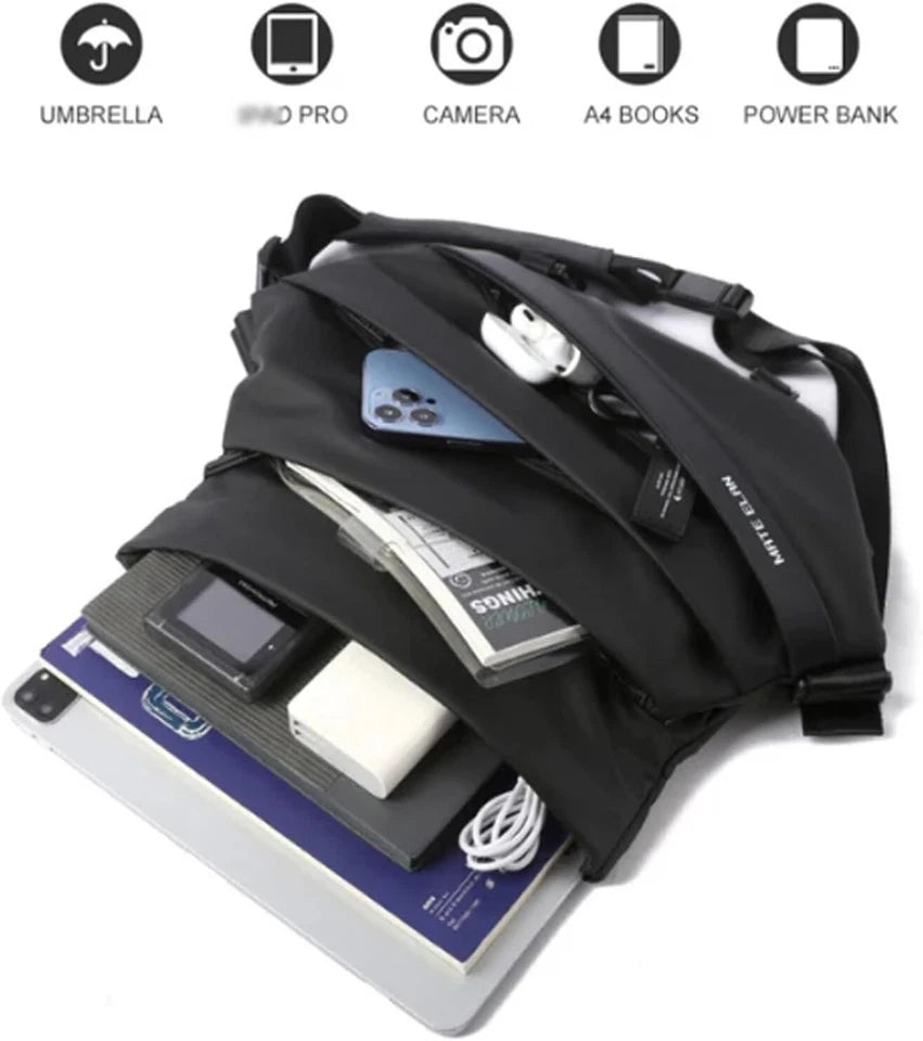 New Men's Crossbody Bags Fashion Waterproof