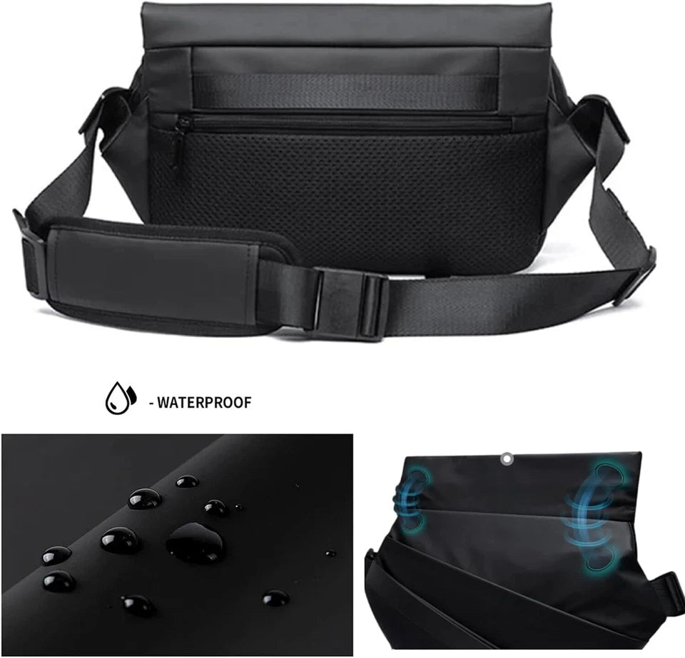 New Men's Crossbody Bags Fashion Waterproof